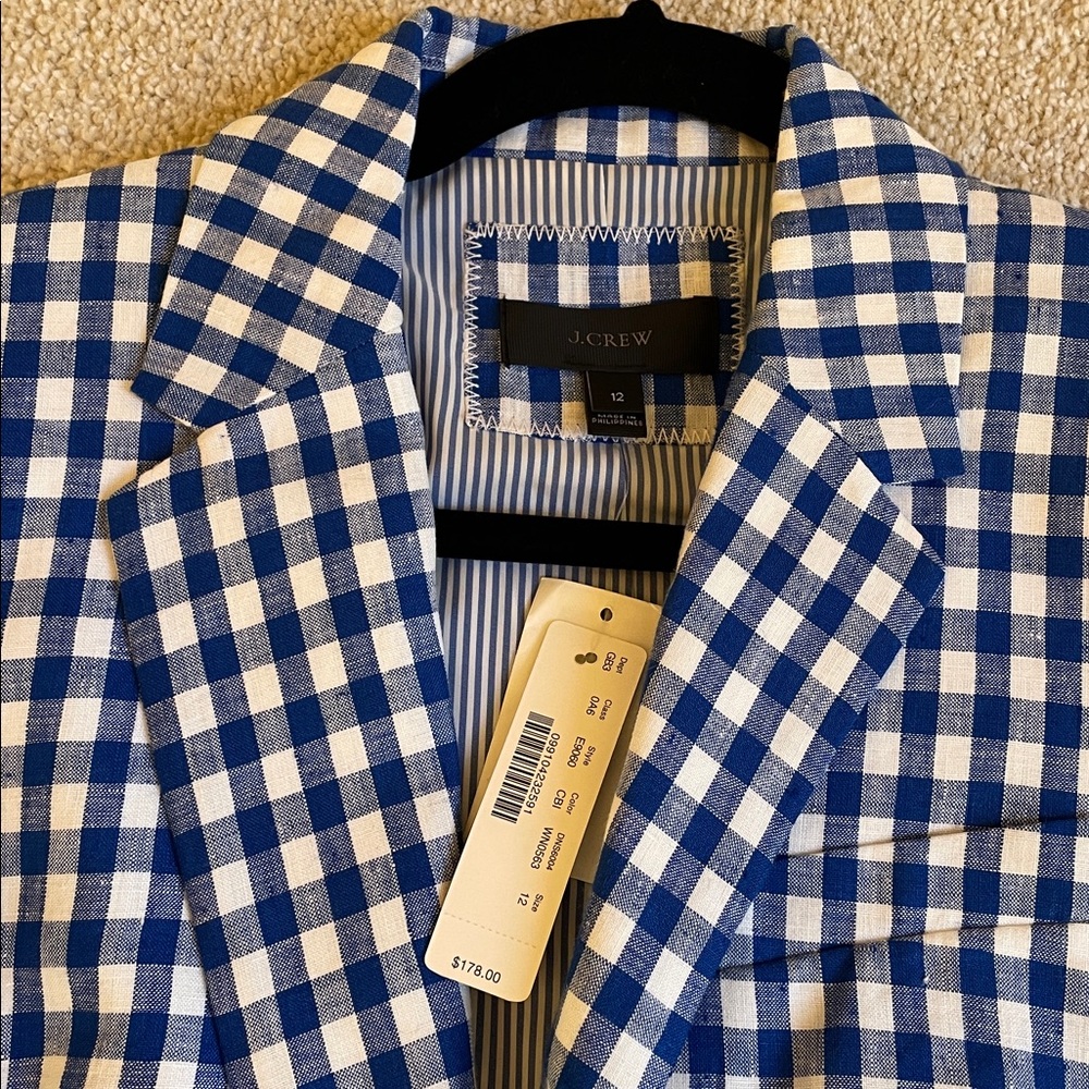 J.Crew linen blazer - Picture 2 of 8
